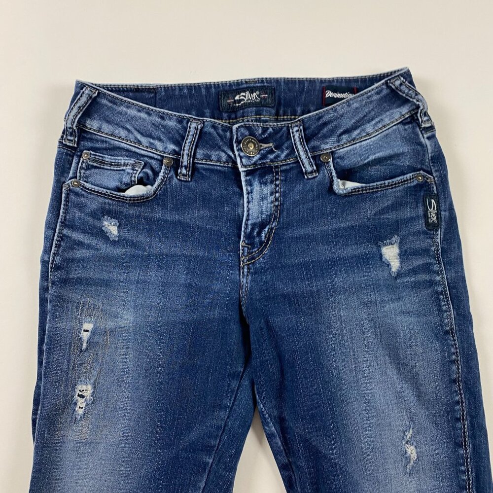 Silver Jeans Suki Mid Skinny Jeans Womens 28 x 31 - Picture 6 of 16